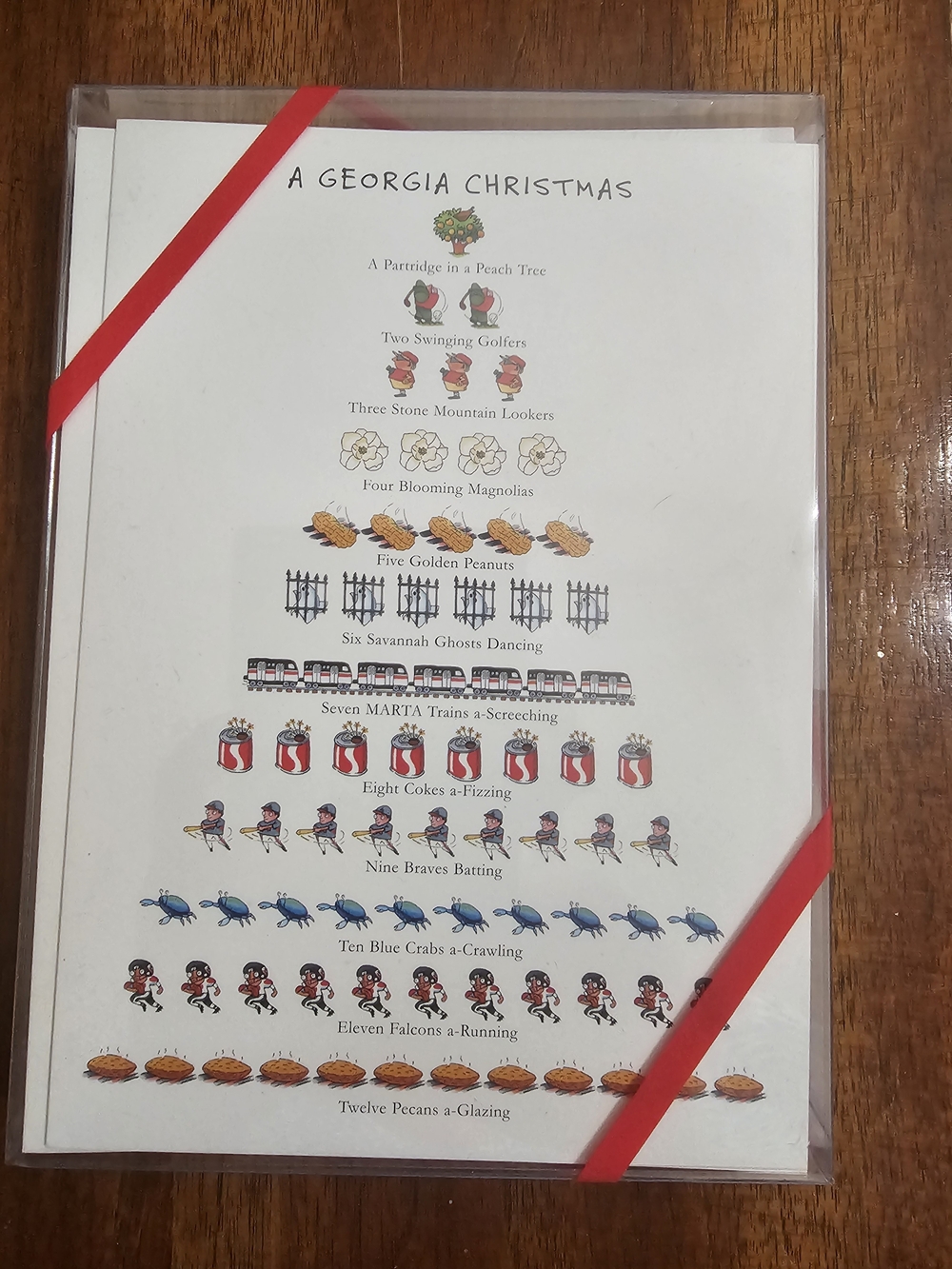 A Georgia Christmas Card Set